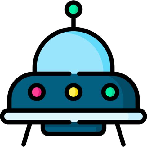 Spaceship Special Lineal Color Icon