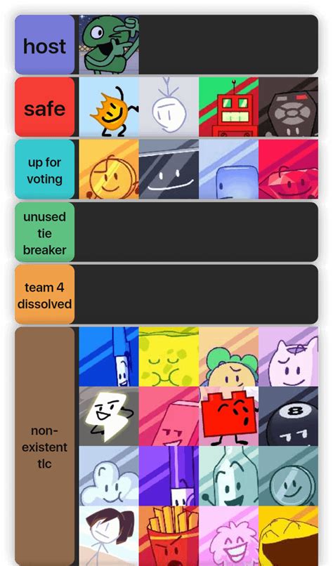 bfdi voting 8! : r/BFDIVoting