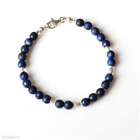 Lapis Lazuli Bransoletka Handmade Bransoletki