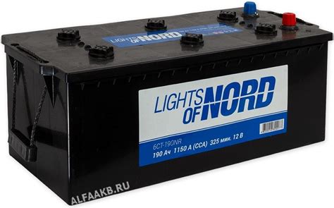 Аккумулятор Lights of Nord 190.1 купить в СПб по выгодной цене
