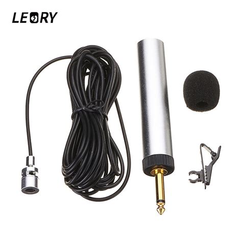 LEORY Revers Lavalier Microfoon Mini Viool Gitaar Grandado