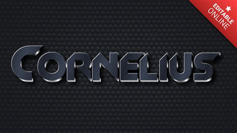 Cornelius Text Effect Generator Textstudio