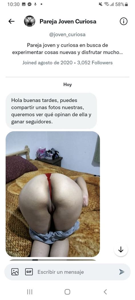 La Vida De Una Hotwife On Twitter Pareja Joven Nos Comparten Fotos De