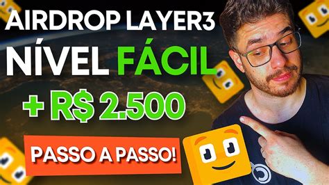 Airdrop Layer L Como Ficar Eleg Vel Passo A Passo Youtube