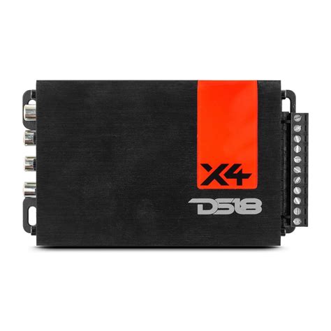 Ds18® X4 1400w 4 Channel Class D Amplifier