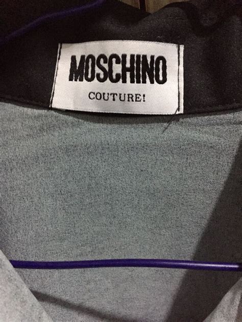 Y2K Look A Like Moschino Kemeja Dress Original Barang Mewah Pakaian