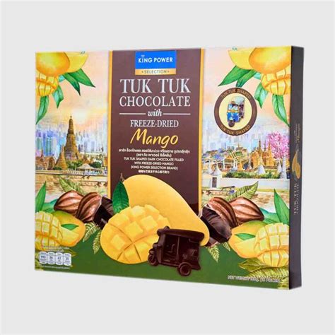 KING POWER SELECTION Tuk Tuk Shaped Dark Chocolate Filled With Freeze