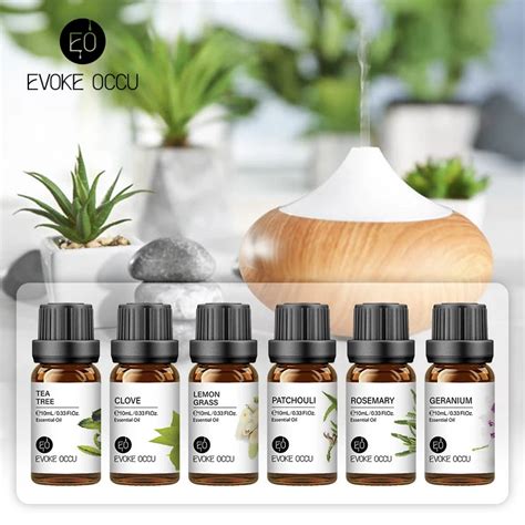 Evoke Occu 10ml Pure Essential Oils For Aroma Diffuser Humidifier