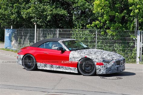 Mercedes Maybach SL Flaunts Opulent Ambitions In First Spy Shots