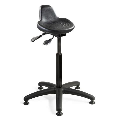 Bevco 3505 Sitstand Stool With 5 Star Base Polyurethane