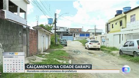 V Deo Falta De Cal Amento Na Cidade Garapu No Cabo Ne G