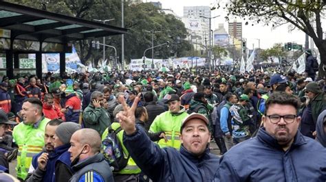 Radio Gr Fica La Cobertura M S Completa De La Marcha De La Cgt Cta Y