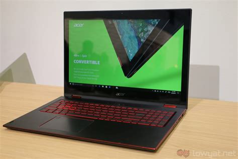 Acer Nitro Spin Hands On A Modest Convertible Gaming Laptop For