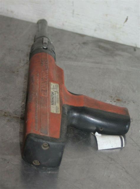 Remington Powder Actuated Tool Model 496 Ebay