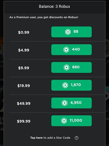 Allow All Robux Purchase Types On Every Platform Website Features