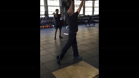 Plate Corkscrew Squat With Rotation Youtube