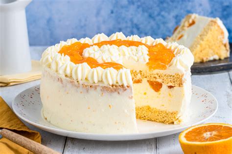 K Se Sahne Torte Mit Mandarinen Rezept Eat De