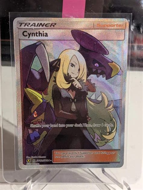 Pokemon Tcg Hidden Fates Cynthia Sv Sv Pokemon Tcg Single Jtoys