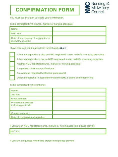 Nmc Revalidation Combined Forms And Templates Airslate Signnow