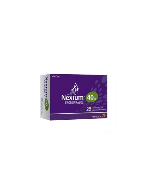 Nexium Esomeprazol 40 Mg 28 Comprimidos Recubrimiento Enterico Lab Astrazeneca