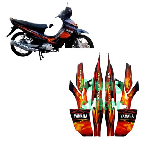 Jual Stiker Striping Lis Les Body Motor Yamaha Jupiter Z Cw Full