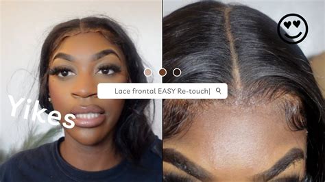 How To Fix Lace Frontal Lifting Easy Re Touch Beginner Friendly