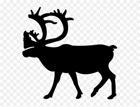 Rudolph Clipart Silhouette