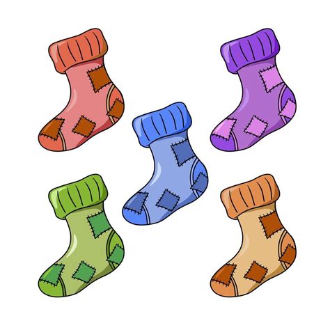 Cartoon Socks Vector Art, Icons, and Graphics for Free Download