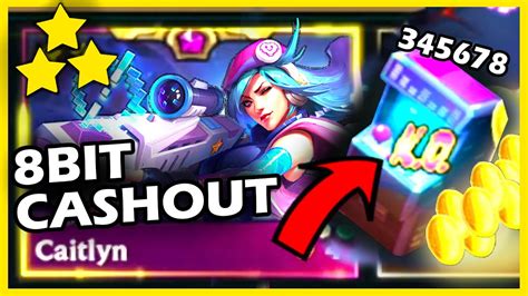 8 Bit Cashout 3⭐⭐⭐ Caitlyn And Jhin Easy Win Tft Set 10 Road To