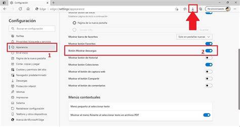 Microsoft Edge Como Mostrar El N Descargas En La Interfaz