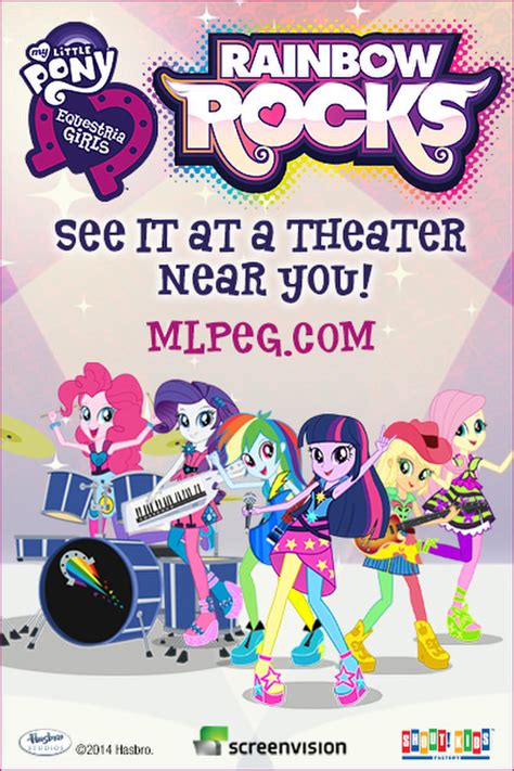 My Little Pony Equestria Girls Rainbow Rocks Showtimes Fandango