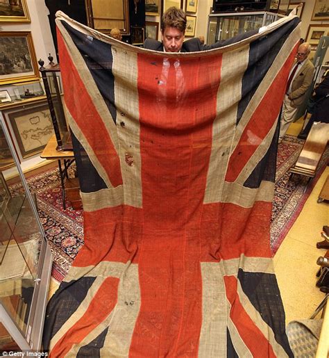 Only Surviving Union Jack From Battle Of Trafalgar Sells For A Record