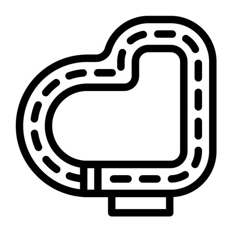 Racing Track Vector Svg Icon Svg Repo