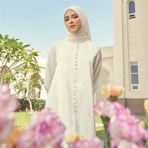 Minimalist Muslimah Wedding Dress Islamic Bridal Dress Nikkah Dress