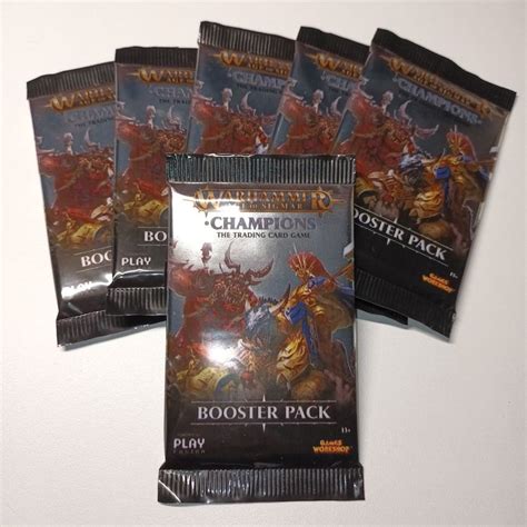 Warhammer Ge Of Sigmar Boosters Jeu De Cartes Collectionner