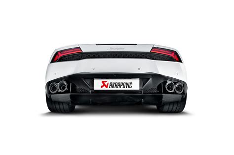 Lamborghini Huracan Akrapovic Titanium Slip On Exhaust Carbonwurks