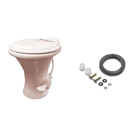 Dometic 310 Standard Toilet White And 385311652 Mounting Hardware Kit