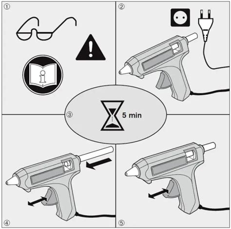 Rapid Eg111 Electric Multipurpose Glue Gun 240v Instruction Manual