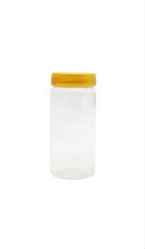 Transparent Round Ishaan Plastic Pvt Ltd 300ml 53mm Perfect Container