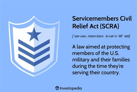 Servicemembers Civil Relief Act Scra What It Is How It Works