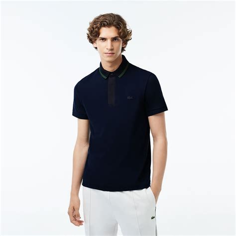 Lacoste Ph Short Sleeve Polo Blue Dressinn