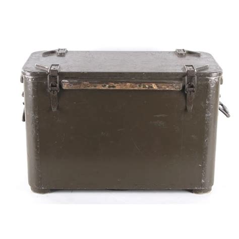 Nato War Surplus Military Metal Food Cooler