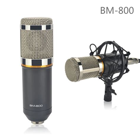 микрофон bm 800 Condenser Microphone Studio Recording Kits bm800 ...