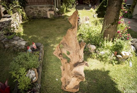 Windalf Rustikale Holz Deko Arus Cm Wurzel Figur Holz Skulptur