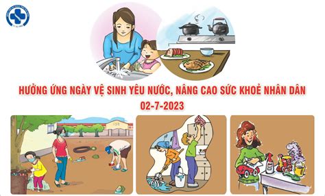 Hưởng ứng Ngày Vệ Sinh Yêu Nước Nâng Cao Sức Khỏe Nhân Dân 02 7 2023