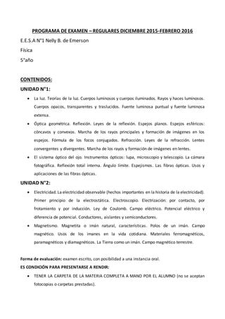 Prog De Examen Fisica Pdf