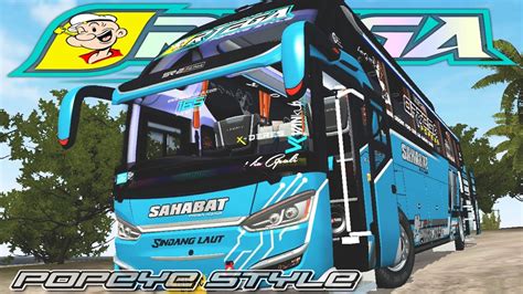 TERBARU Sahabat Ortega Livery Mod SR2 Gen 3 MN Art Bussid YouTube