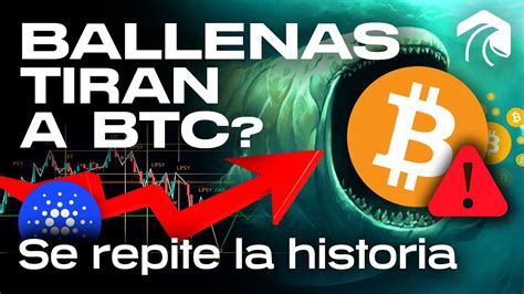 LAS BALLENAS QUIEREN TUS BITCOINS MANIPULAN EL PRECIO CON WYCKOFF