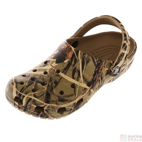 Buy Crocs Classic Realtree V2 Clogs Khaki Mens US9 Womens US11 Online