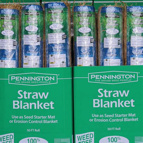 Pennington Straw Lawn Blanket 4ft X 50ft